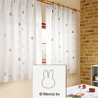 リリカラ リエッタ[miffy curtain]ミッフィーカーテン TM-54051