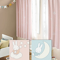 リリカラ リエッタ[miffy curtain]ミッフィーカーテン TM-54054_54055